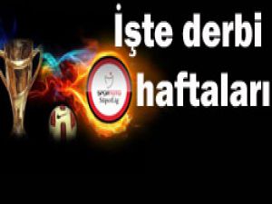 Süper Ligde fikstür belli oldu