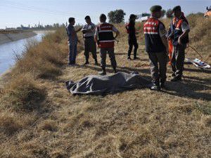 Konyadaki sulama kanalında ölüm!