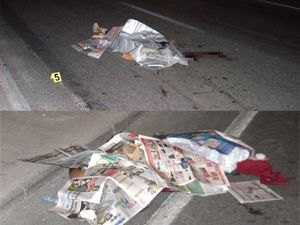 Yolun karşısına geçmek isterken öldü!