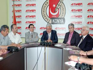 Okudandan gazetecilere ziyaret