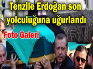 Erdoğanın annesi toprağa verildi