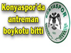Futbolcular salonda çalıştı
