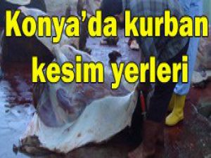 İşte Konyada kurban kesim yerleri