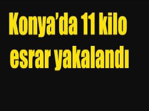 Konyada uyuştururcu operasyonu