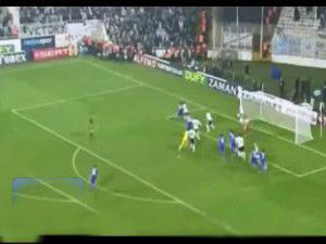 Futbolseverler bu dakikayı unutmayacak
