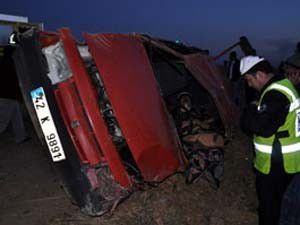Konya Seydişehirde kaza!