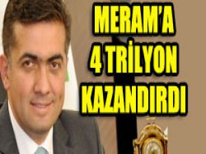 Meram 4 milyon TL kazandı
