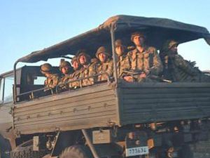 Cudi Dağına asker sevkiyatı