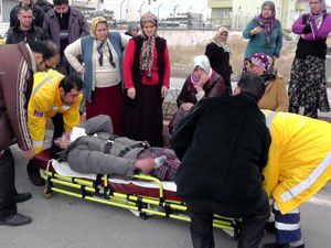 Beyşehirde trafik kazası: 2 yaralı