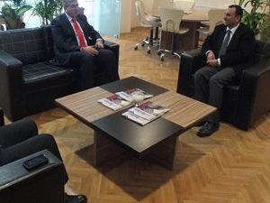 Özdemir ve Arslandan AKTİSAD ziyareti