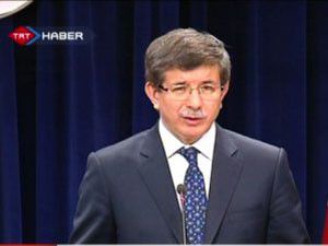 Davutoğlundan Suriyeye sert eleştiri
