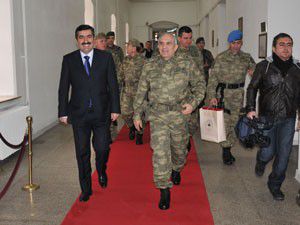 Bekir Kalyoncu Vali Doğanı ziyaret etti