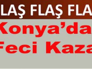 Otobüsle minibüs kafa kafaya çarpıştı