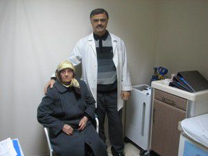 Dudu Nine, ozon terapiyle ağrılarından kurtuldu