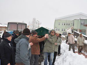 Seydişehirdeki çığ düşmesi