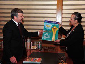 Gazetecilerden Büyükşehire ziyaret