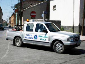 Karatayda yaz ilaçlaması