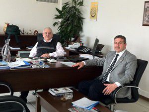 MEDAŞ Genel Müdürü Kazazoğluna ziyaret