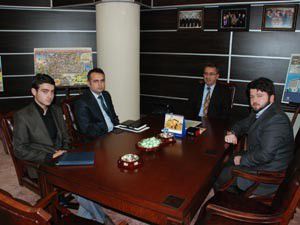 Gençlik merkezi heyetinden Hançerliye ziyaret