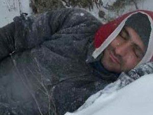 Kar hatırası fotoğrafı çektirdi ve..