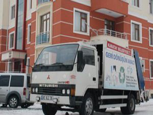 Karatayda geri dönüşüm çalışmaları tam gaz