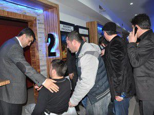 Başkan Kalaycı, gazilerle Fetih 1453ü izledi