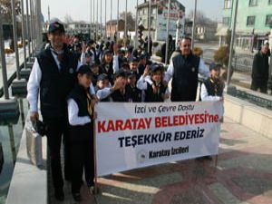 İzci teşkilatından Hançerliye ziyaret