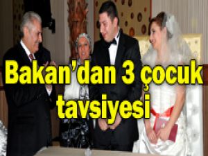 Bakan Yıldırım nikah şahitliği yaptı