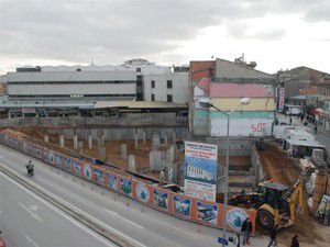 Karatayda yeni iş merkezi yapımına başlandı