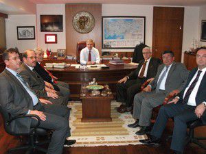 Karapınar heyetinden Ankaraya ziyaret