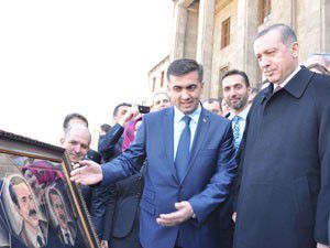 Meram heyeti Başbakan Erdoğanı ziyaret etti