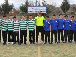 M.Aymazda futbol turnuvası heyecanı