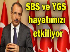 Bakan Dinçerden SBS açıklaması