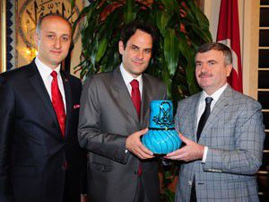 Makedonya Büyükelçisinden Büyükşehire ziyaret