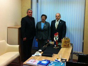 Mustafa Baloğluna ziyaret