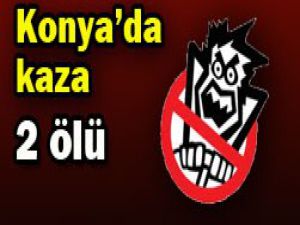 Kamyonet ile otomobil çarpıştı