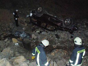 Konyada feci kaza; 2 ölü 1 yaralı