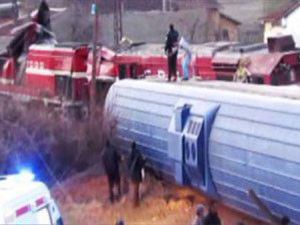 Niğdede tren kazası