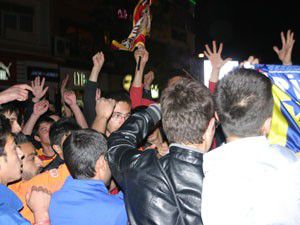 Konyada derbi sonrası gerginlik yaşandı