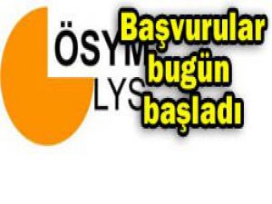 LYS başvuruları başladı