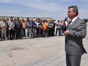 Karatay asfalt sezonunu törenle açtı