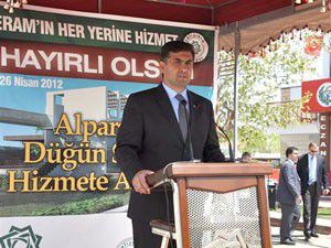 Alparslan Düğün Salonu törenle açıldı