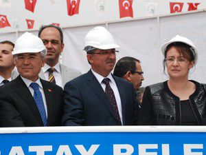 Karatayda 2 yeni tesisin temeli törenle atıldı