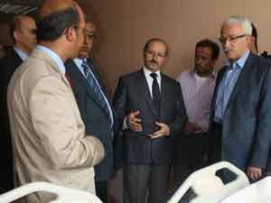 Kazada yaralanan öğrencileri ziyaret ettiler