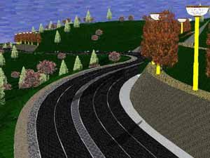 Akyokuşta düzenleme çalışması yapılıyor