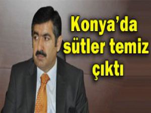 Süt numuneleri temiz çıktı