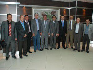 Cemiyetten başkanlara ziyaret