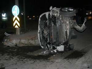 Konyada trafik kazası: 4 yaralı