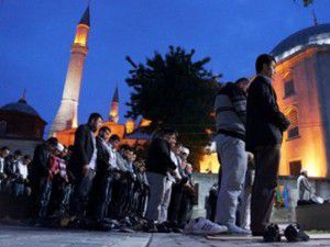 Ayasofya Müzesinde namaz kıldılar