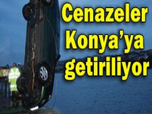 Cenazeler Konyaya getiriliyor